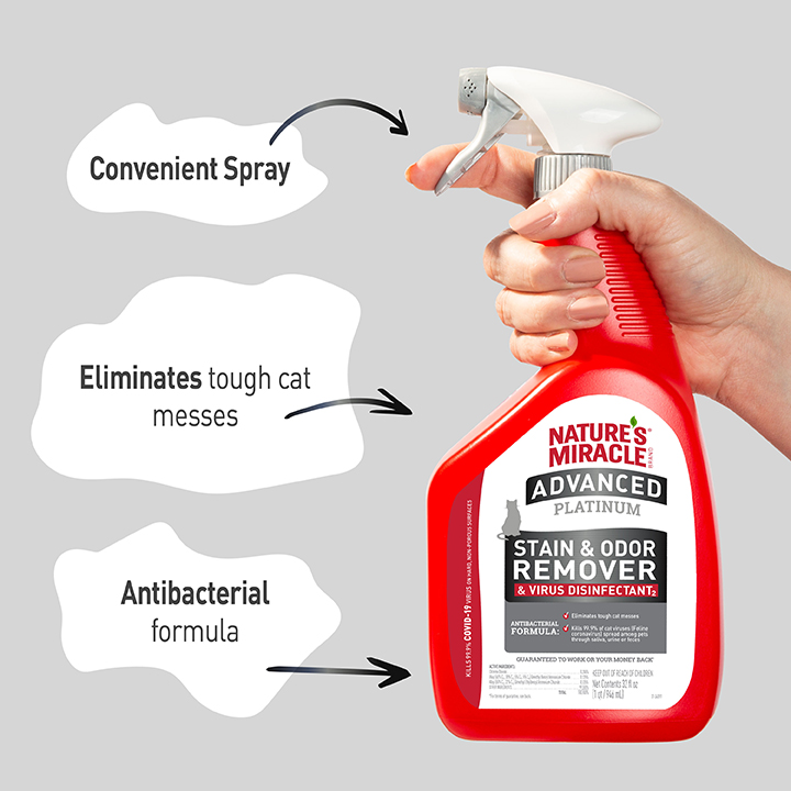 Nature s Miracle Advanced Platinum Stain And Odor Remover And